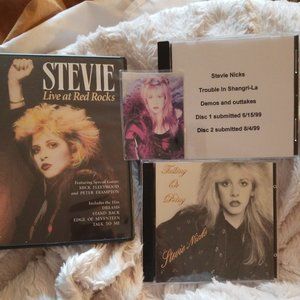 STEVIE NICKS Concert dvd & CD SET Very RARE Outakes Cd 1 magnet live bun…